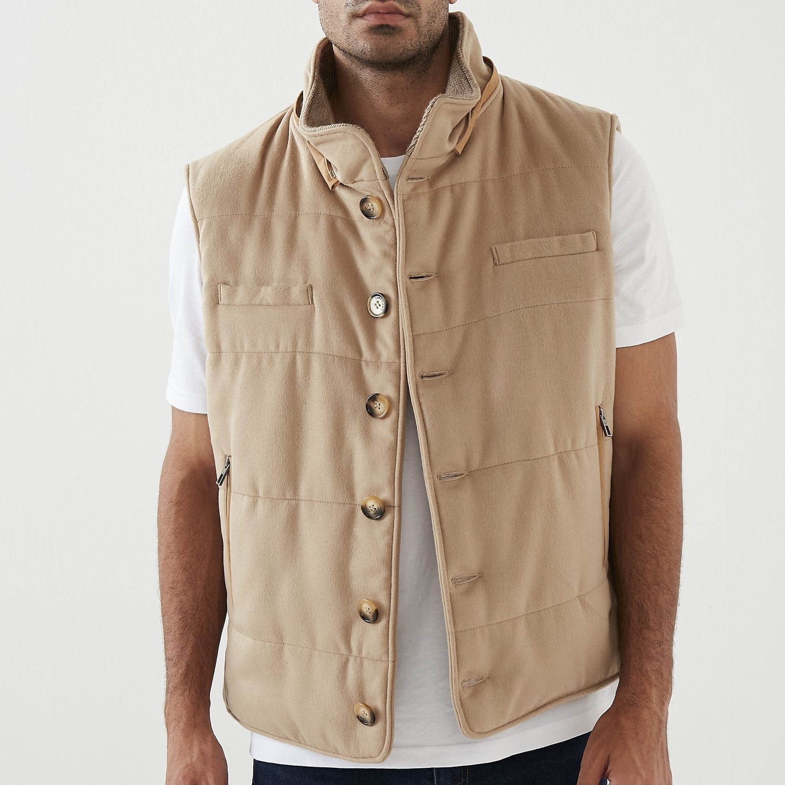 Loro Paina Padded Buttoned