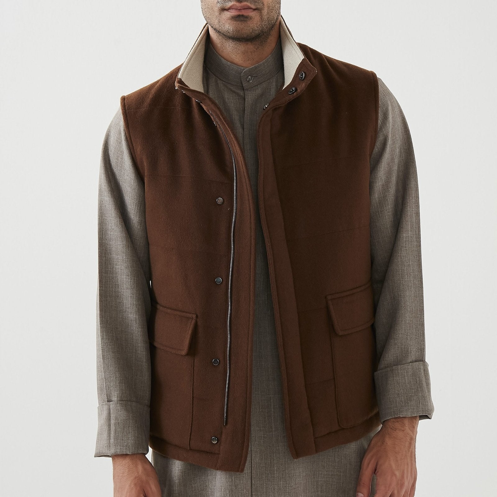 Grigio Field Vest