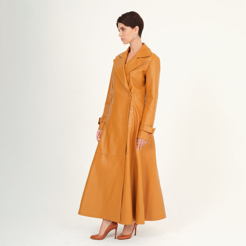CAMEL CAVIAR Leather