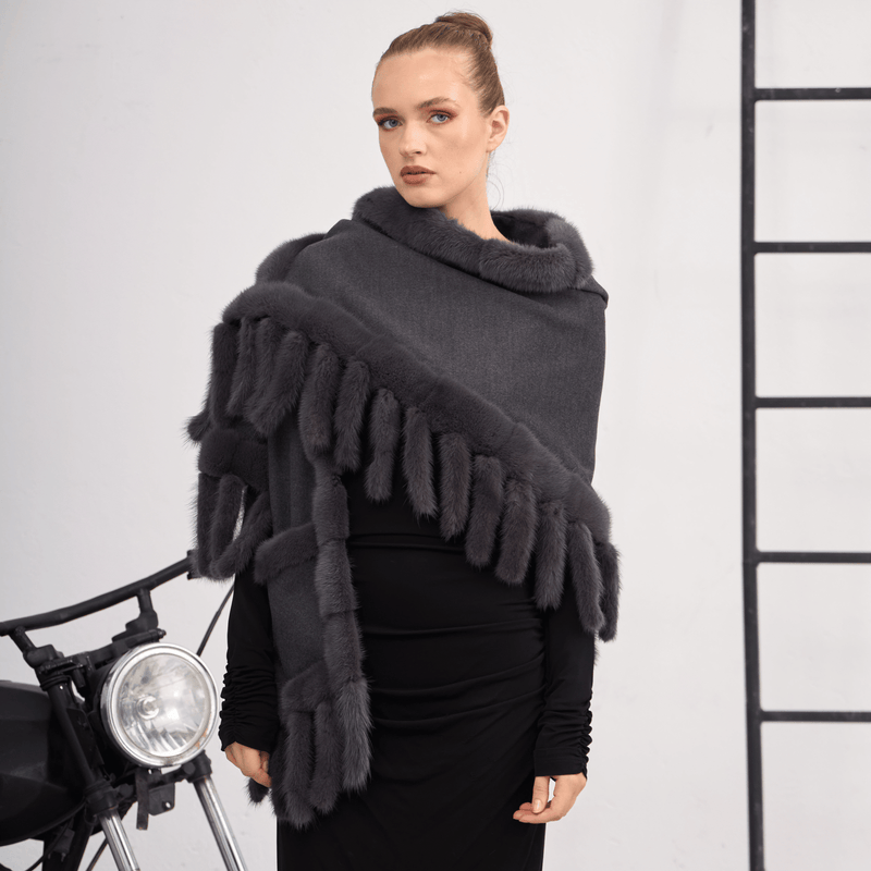 VELVET MINK CAPE