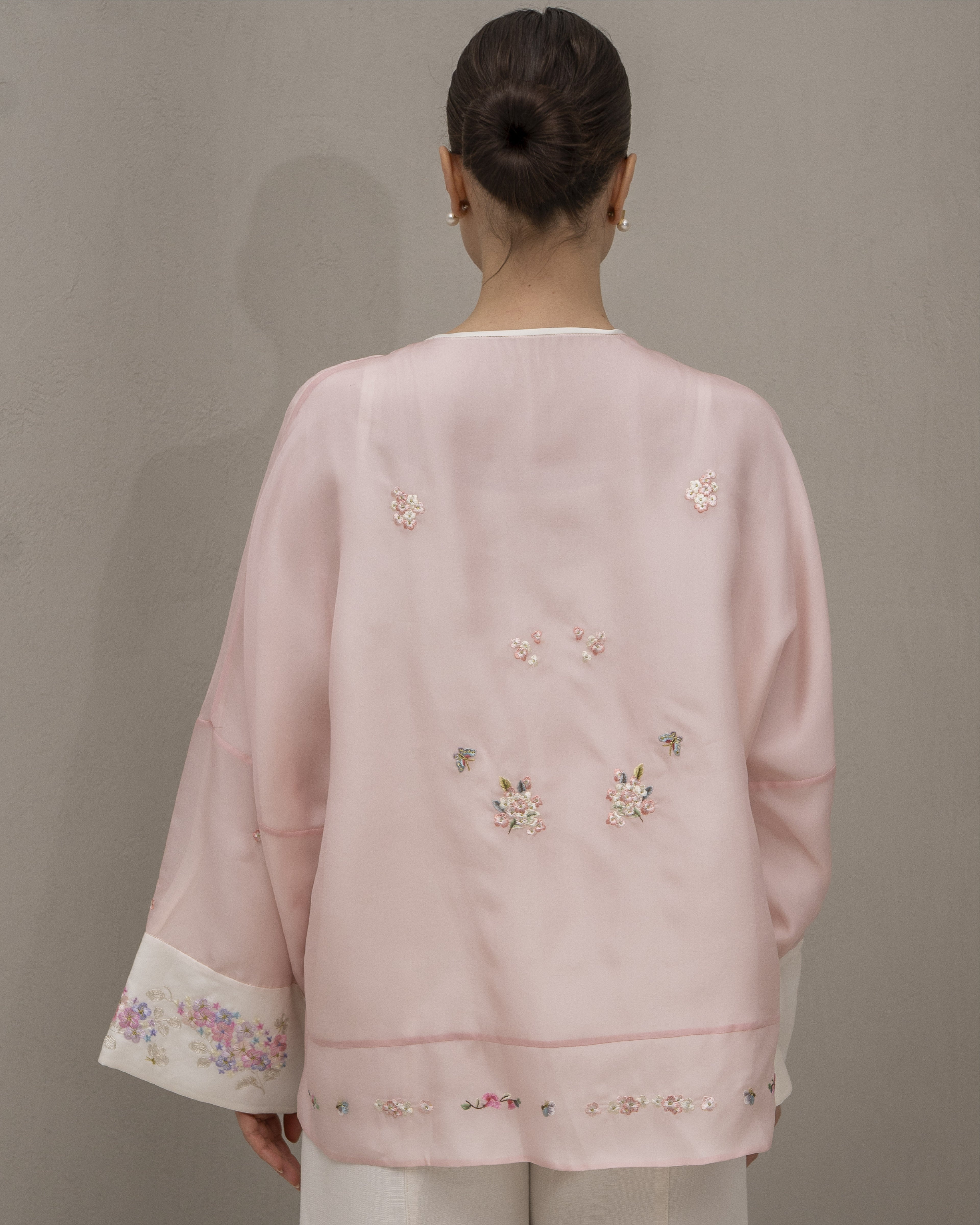 Sunlit Flora Kimono