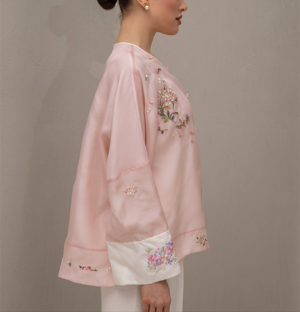 Sunlit Flora Kimono