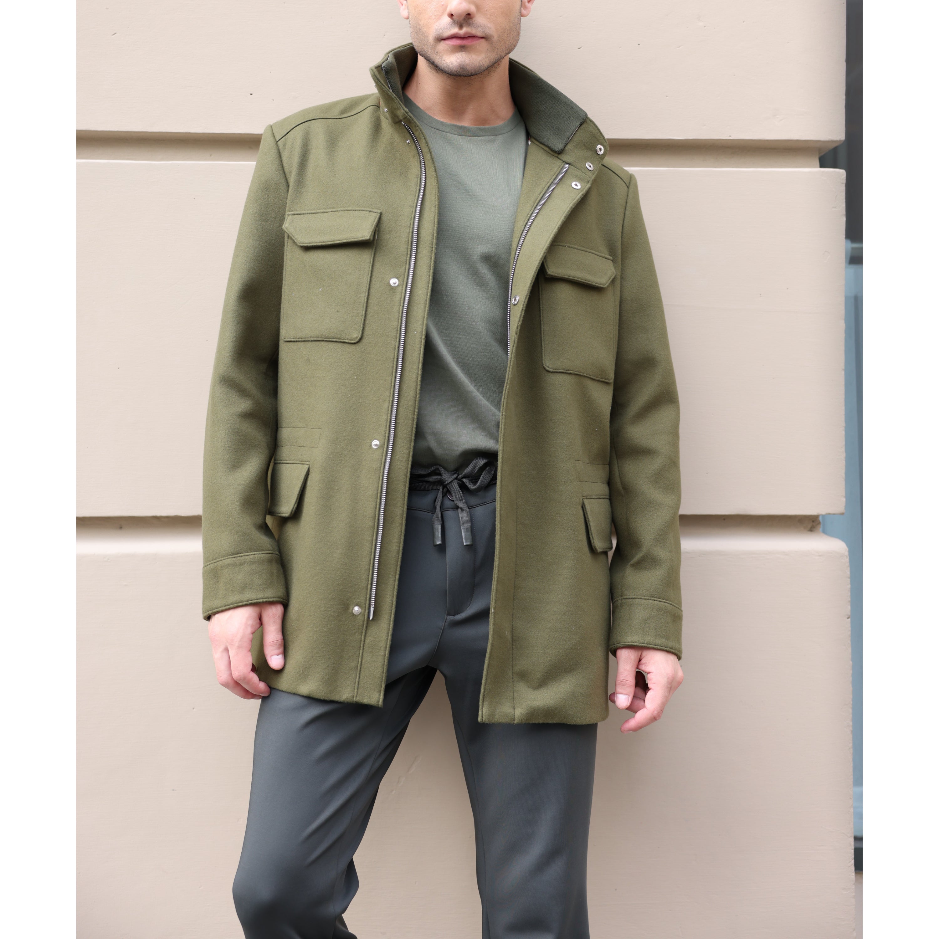 Sleek Comfort Field Jacket