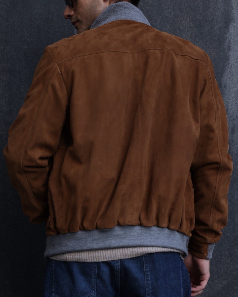 Suede with Mixed-Material Accents