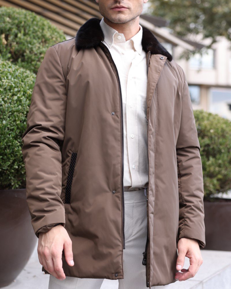 Arctic Mink Waterproof Coat