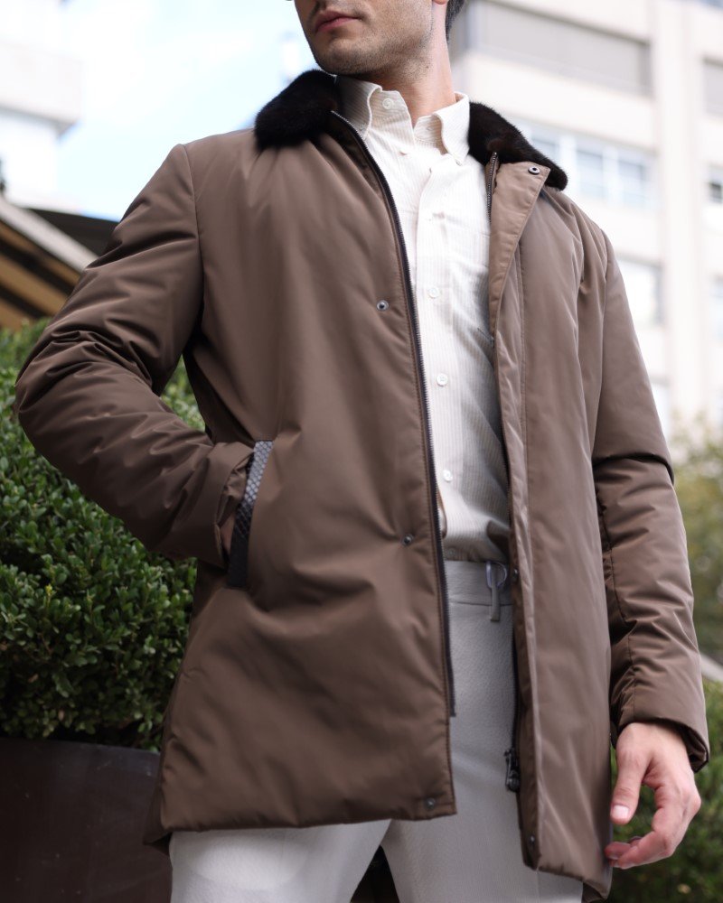 Arctic Mink Waterproof Coat