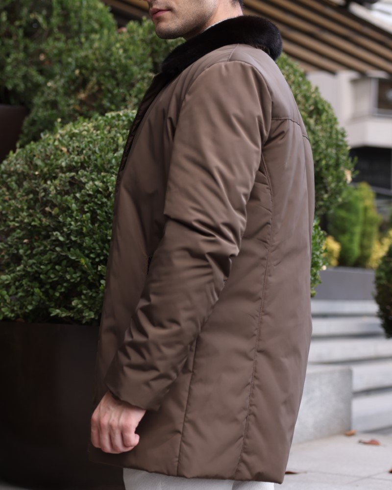 Arctic Mink Waterproof Coat