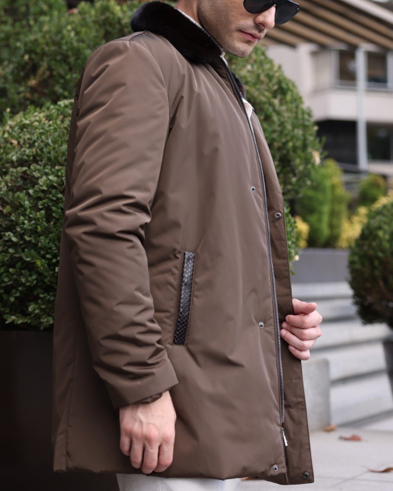Arctic Mink Waterproof Coat