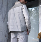 Colorblock Puffer Vest