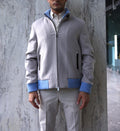 Contrast Cuff Bomber