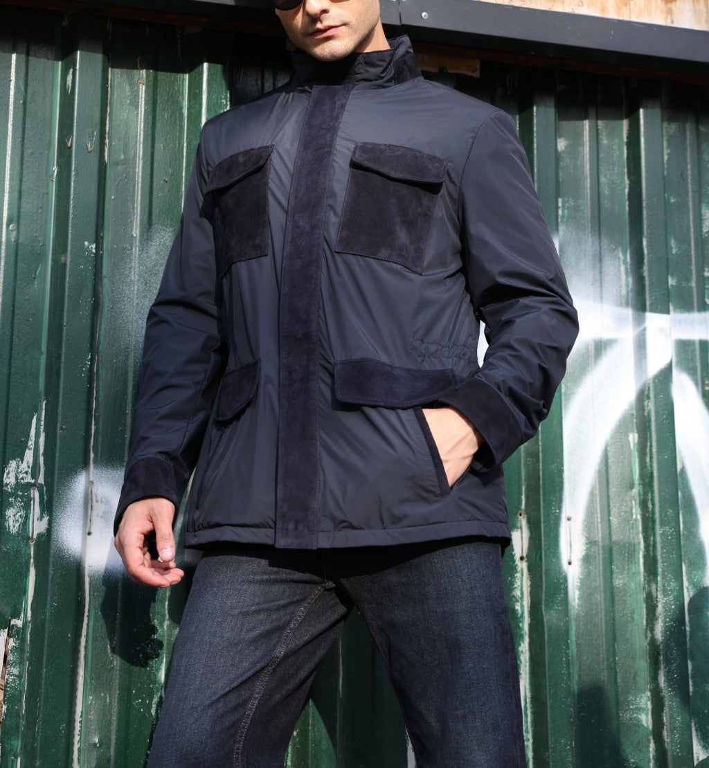 Suede Strom Jacket