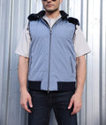 Cielo Fur-Hood Puffer Vest