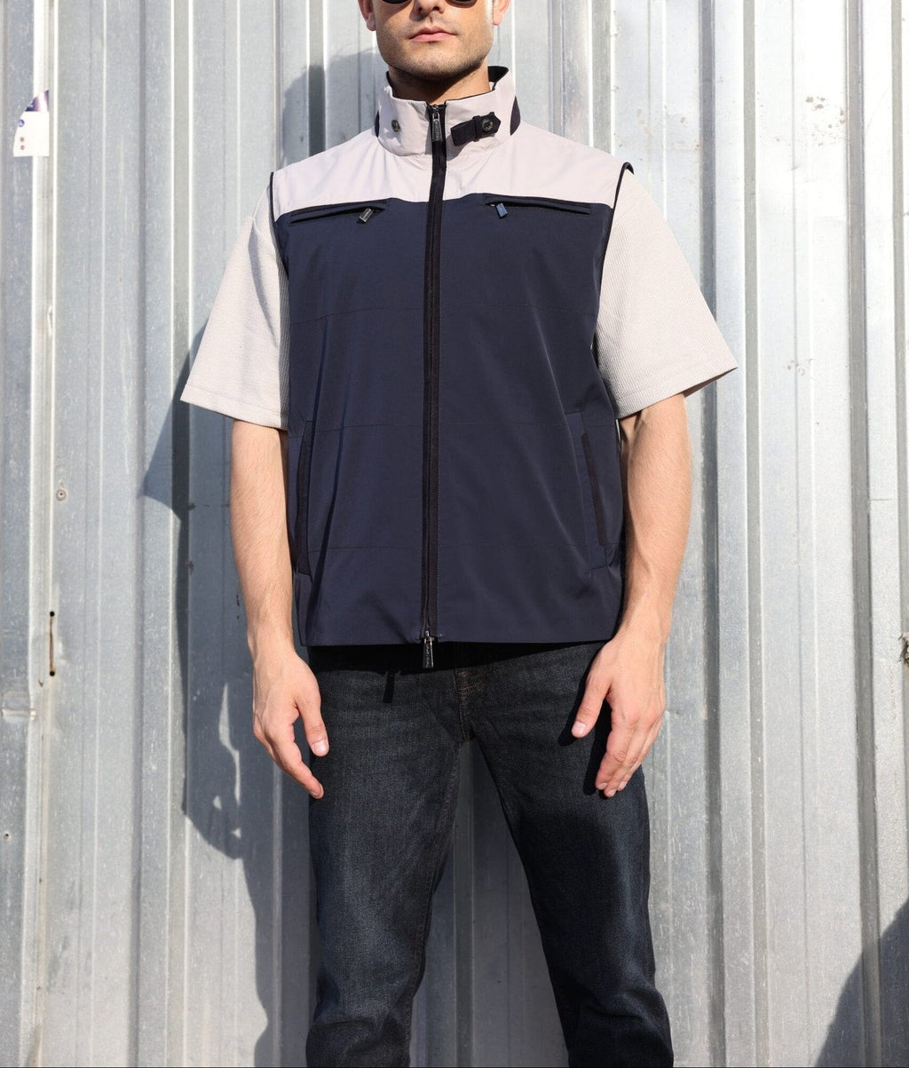 Bicolor Utility Vest