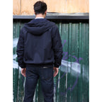 Reversible Bomber with hoodie