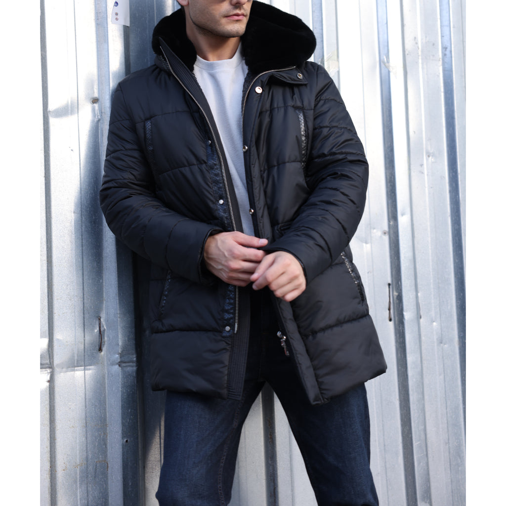 REBEL BLACK PUFF JACKET