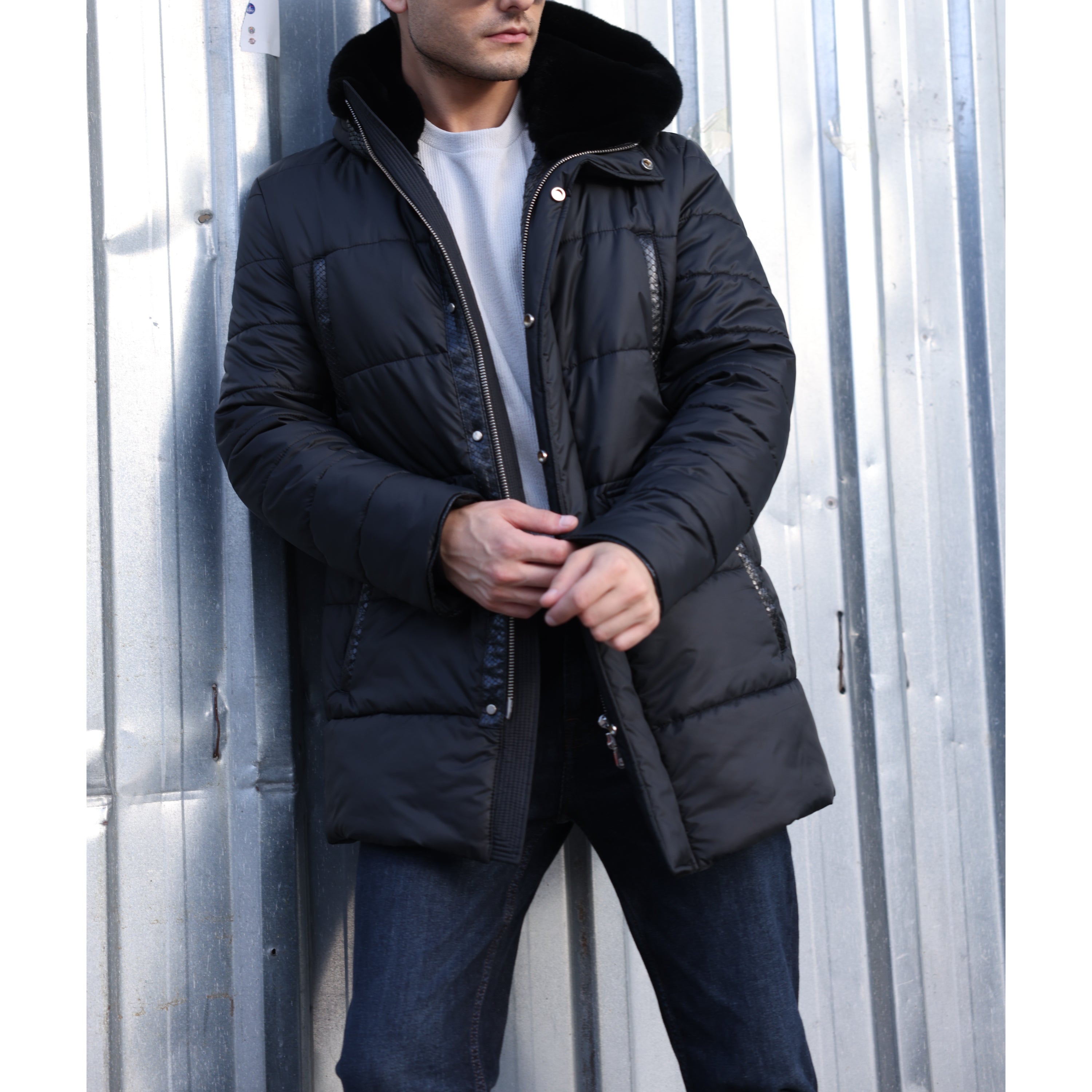REBEL BLACK PUFF JACKET
