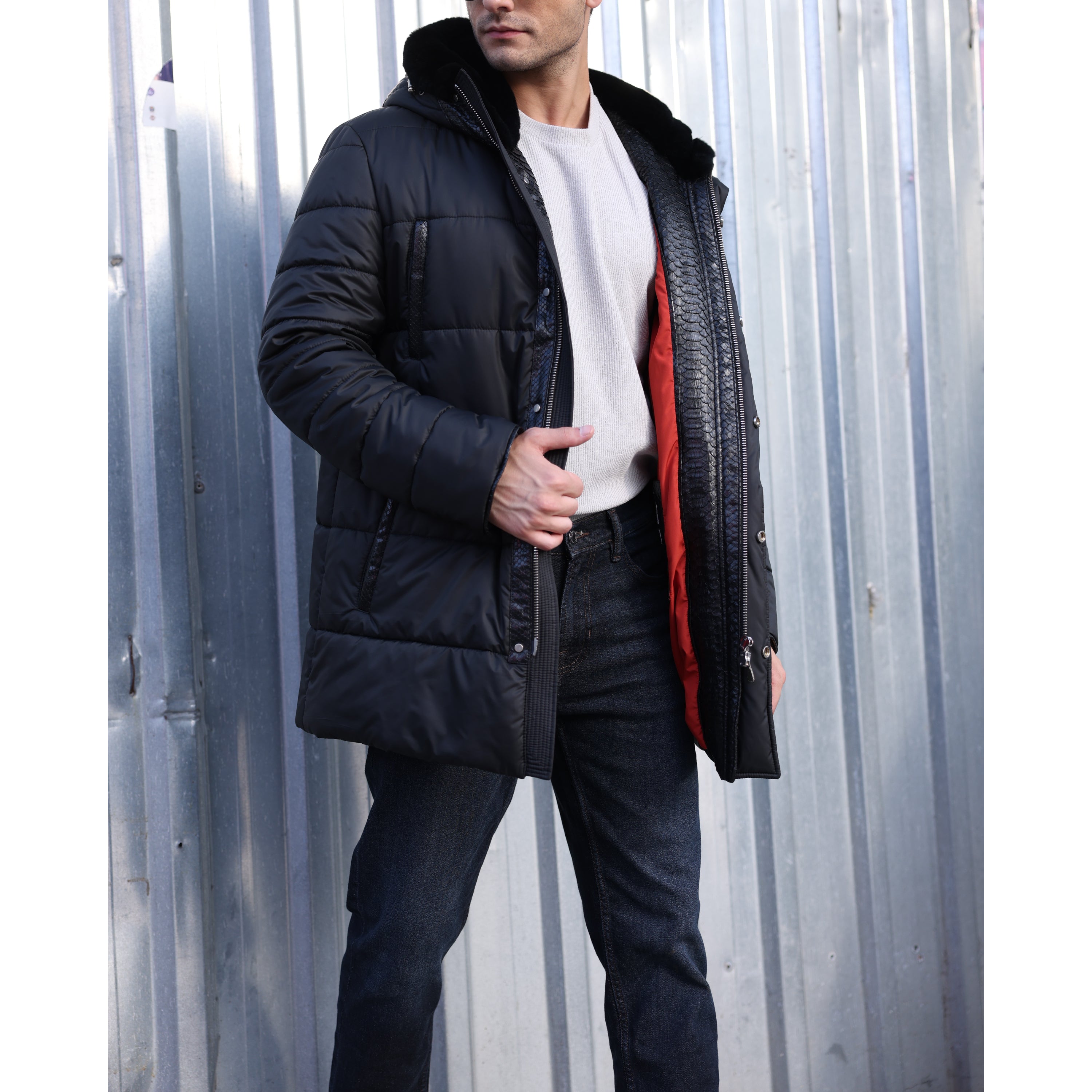 REBEL BLACK PUFF JACKET