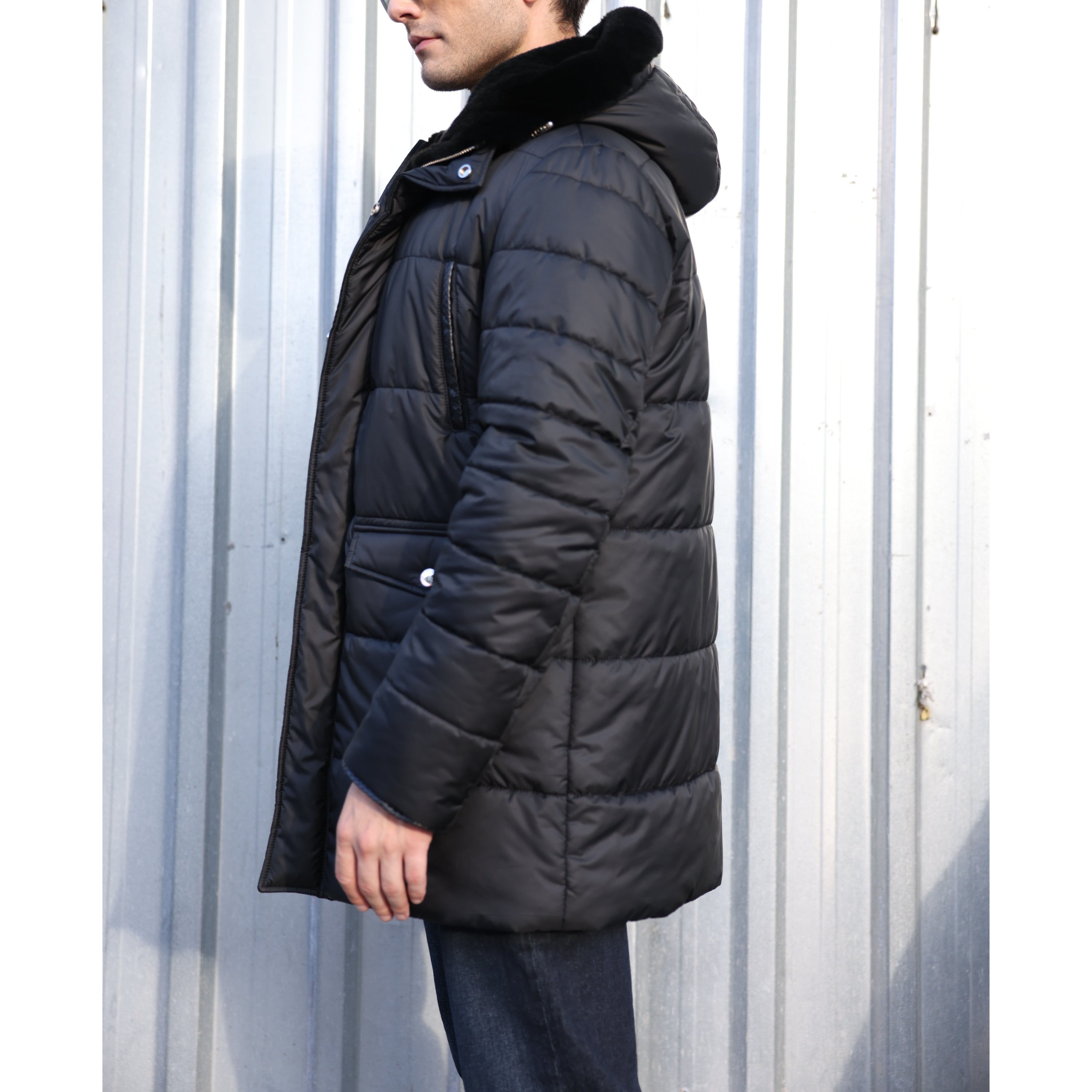 REBEL BLACK PUFF JACKET