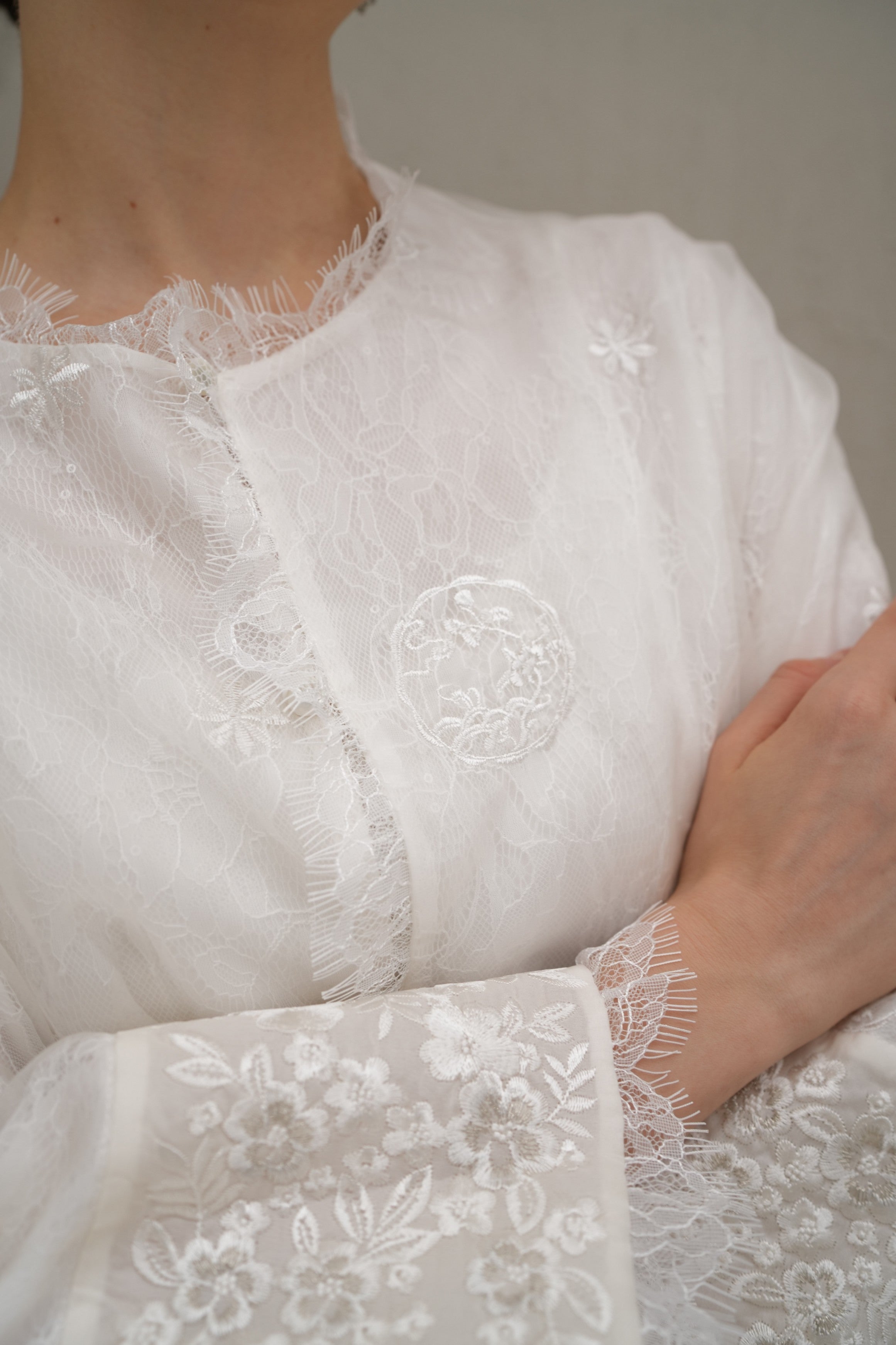 Chantilly Kurung Top