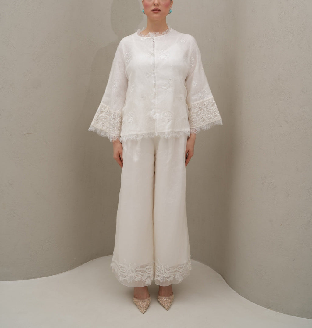 Chantilly Kurung Top
