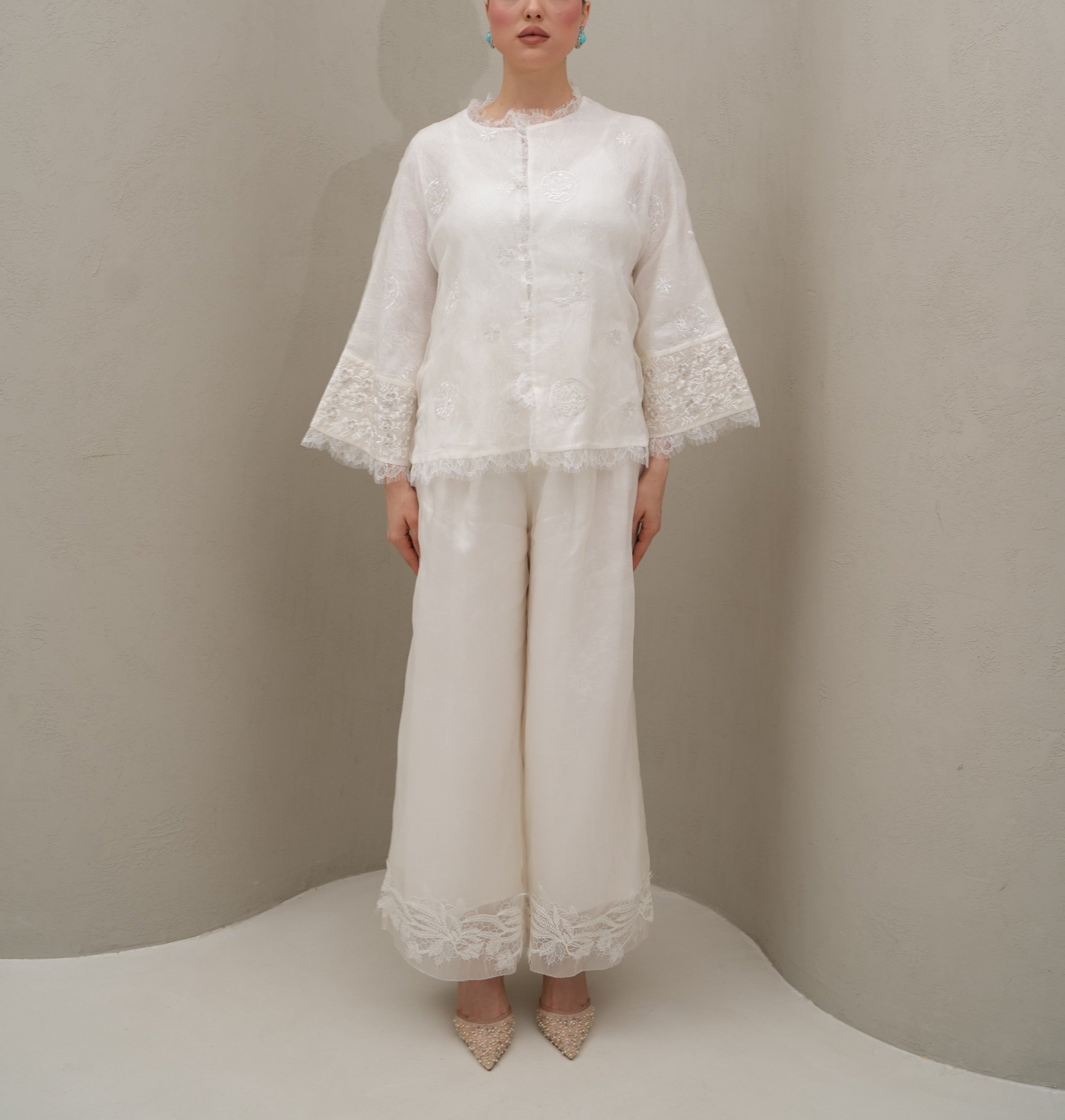 Chantilly Kurung Top