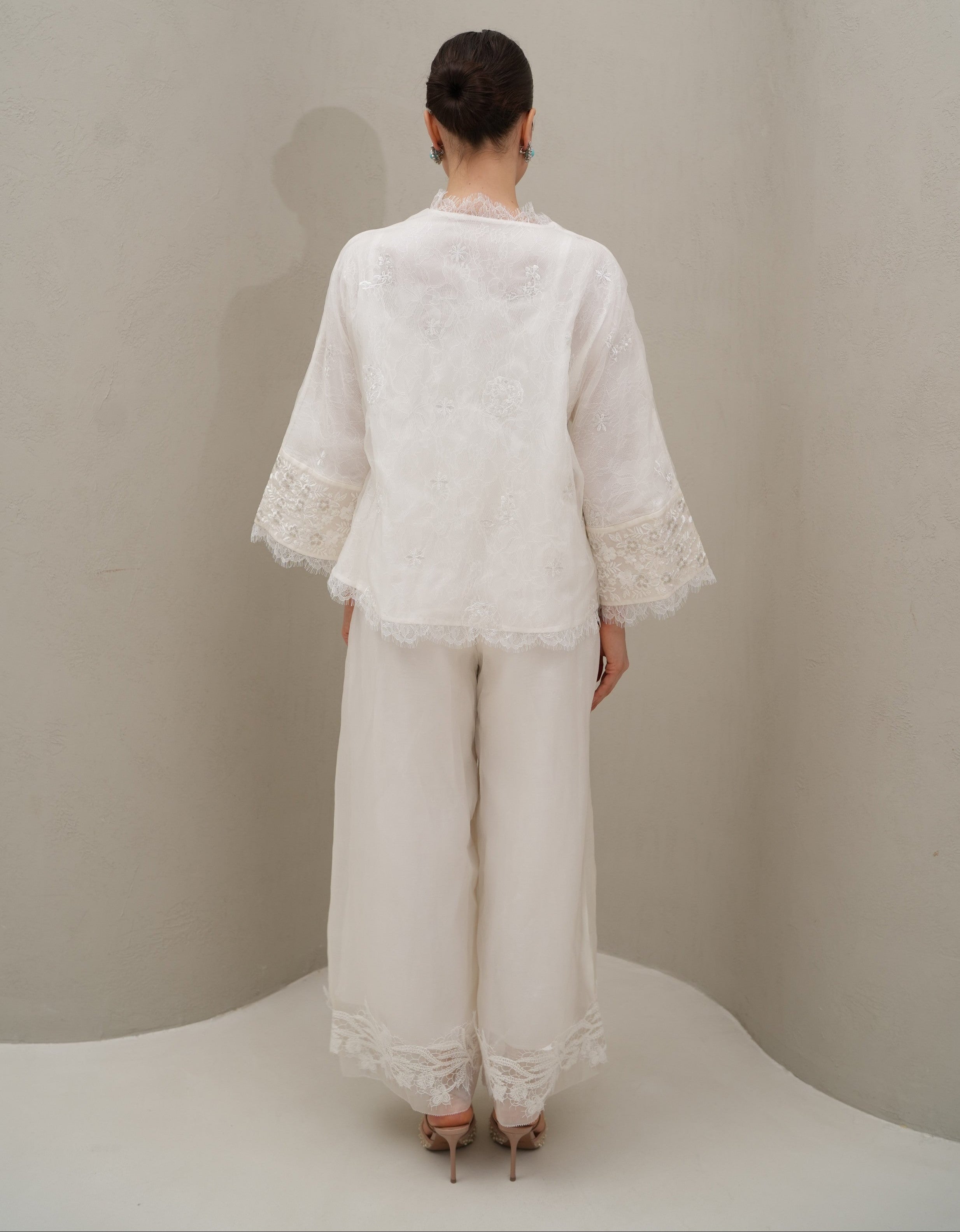Chantilly Kurung Top
