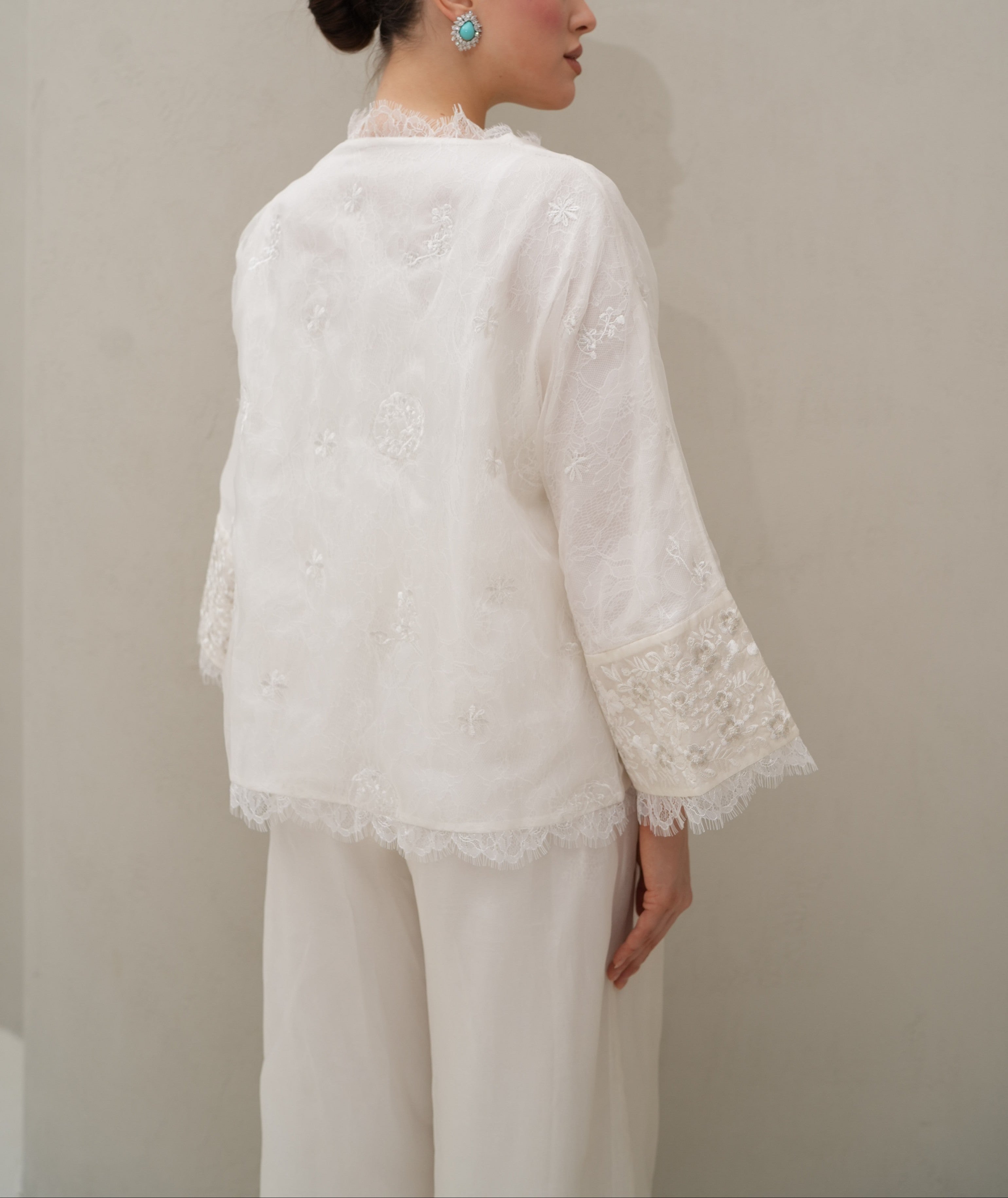 Chantilly Kurung Top