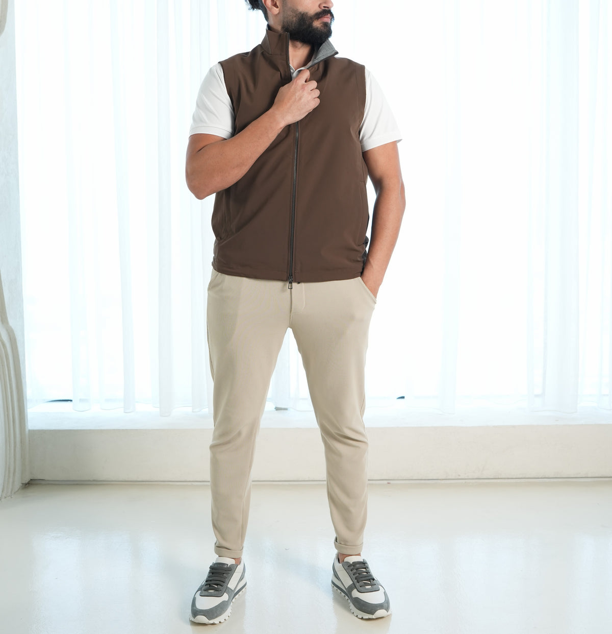 Reversible Bomber Vest