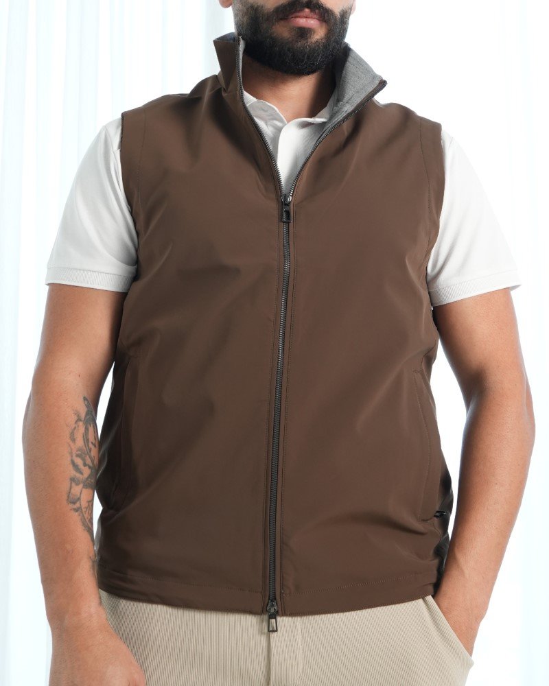 Reversible Bomber Vest