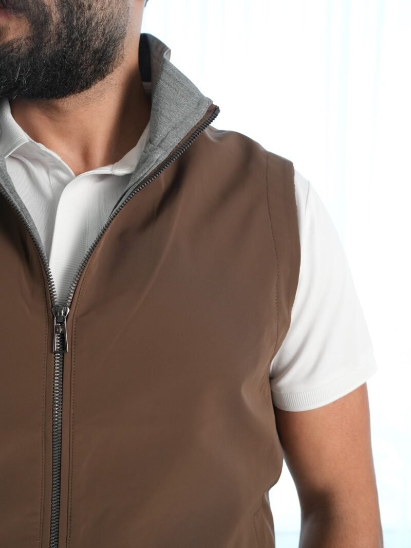 Reversible Bomber Vest