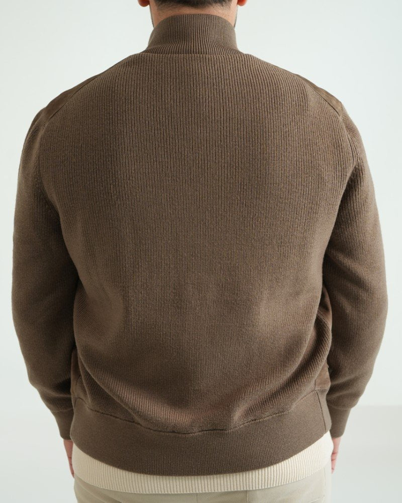 Arbor Suede Knit Jacket