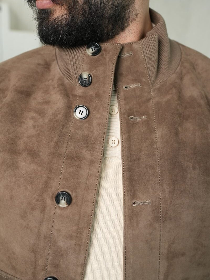 Arbor Suede Knit Jacket