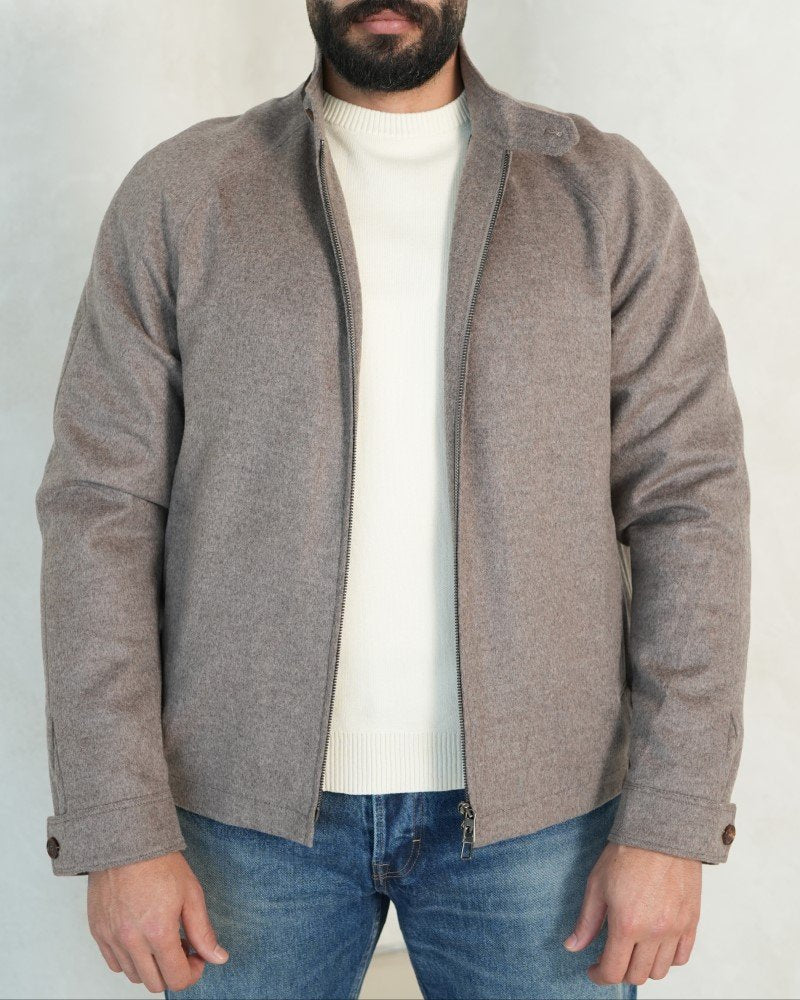 Wool–Cashmere Blend Jacket