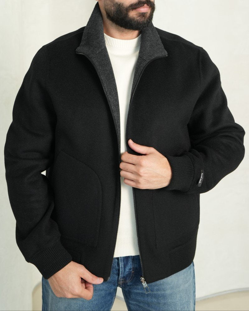 Handmade Cashmere Bomber