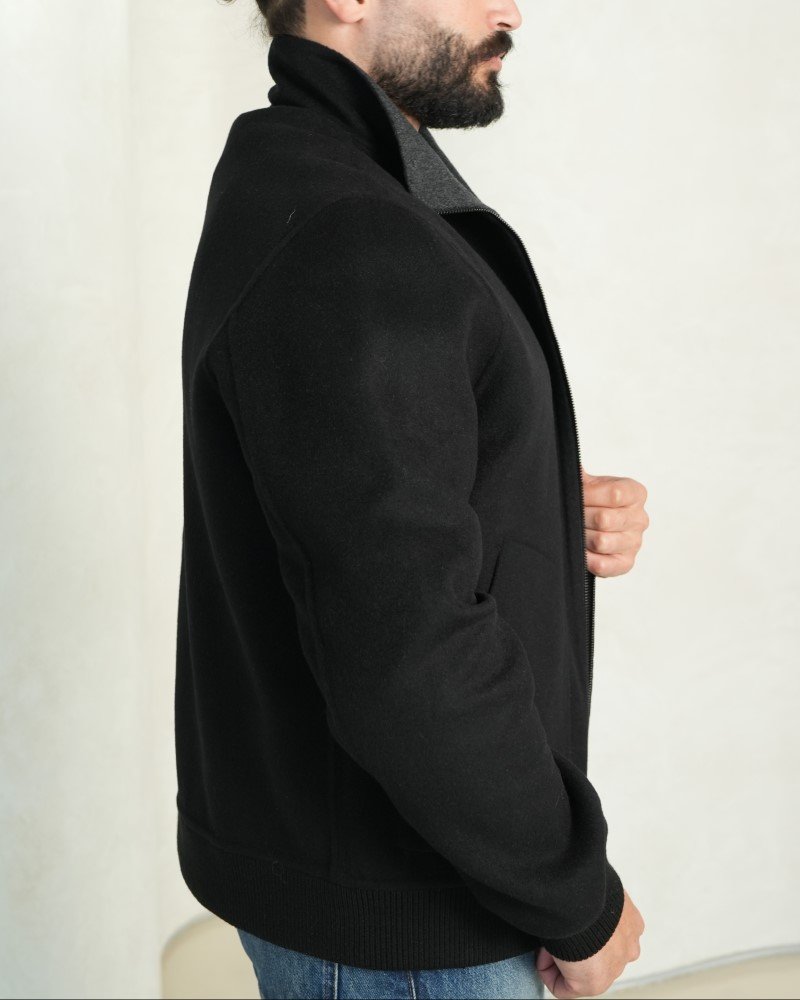 Handmade Cashmere Bomber