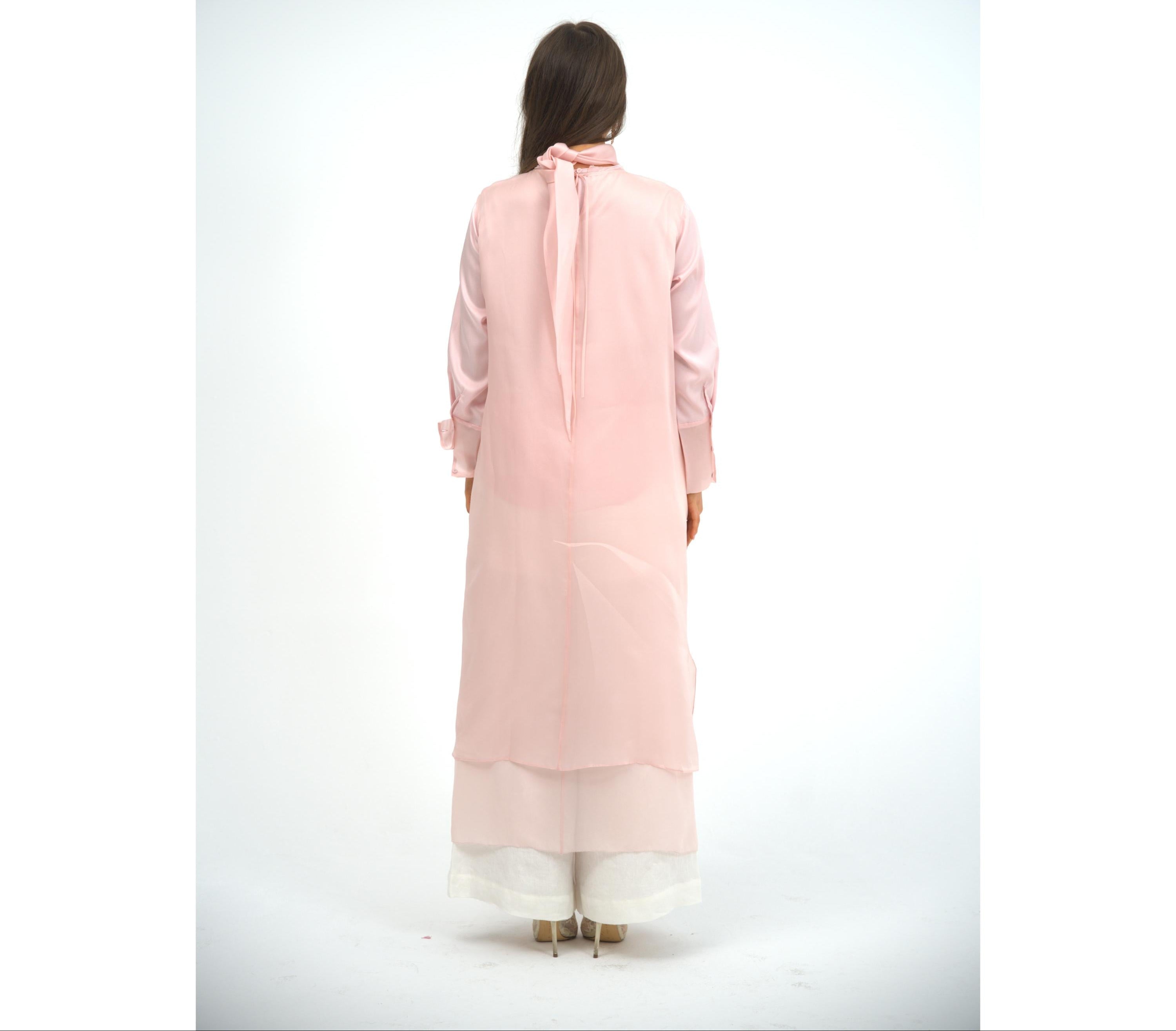 Pink Embroidery Dress