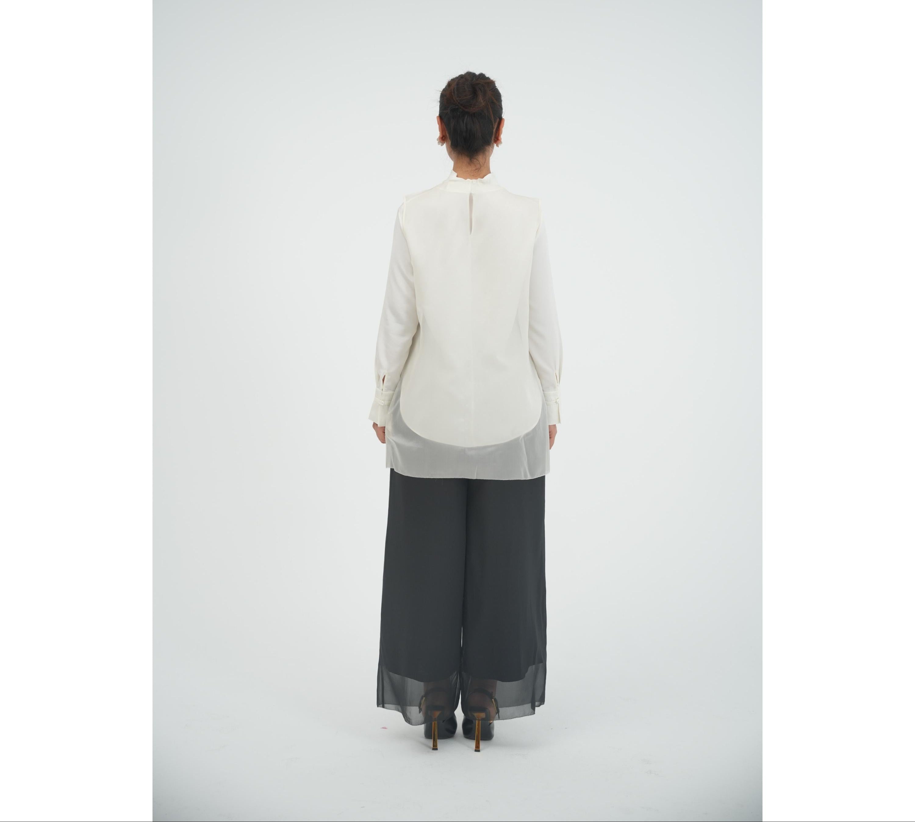 Geom Embroidery Cardigan