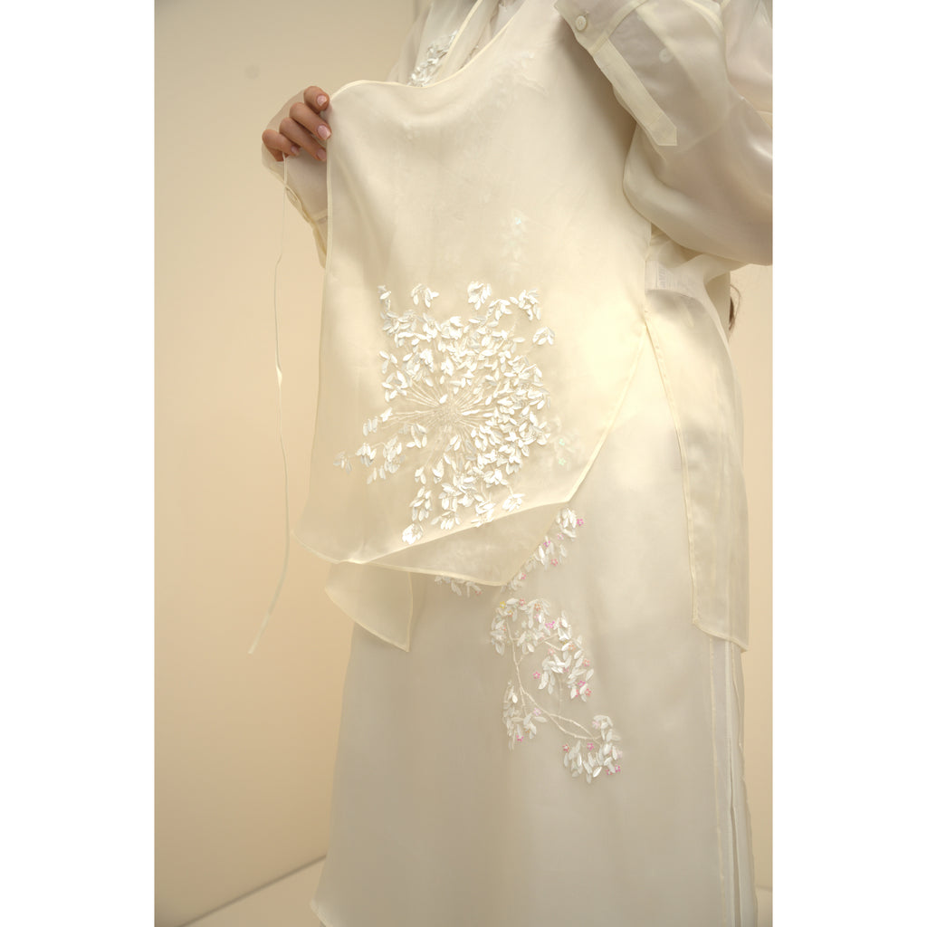 Floral Embroidery Cardigan