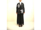 Black Embroidery Cardigan