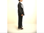 Black Embroidery Cardigan