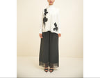 Embroidery Leave Cardigan