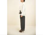 Embroidery Leave Cardigan