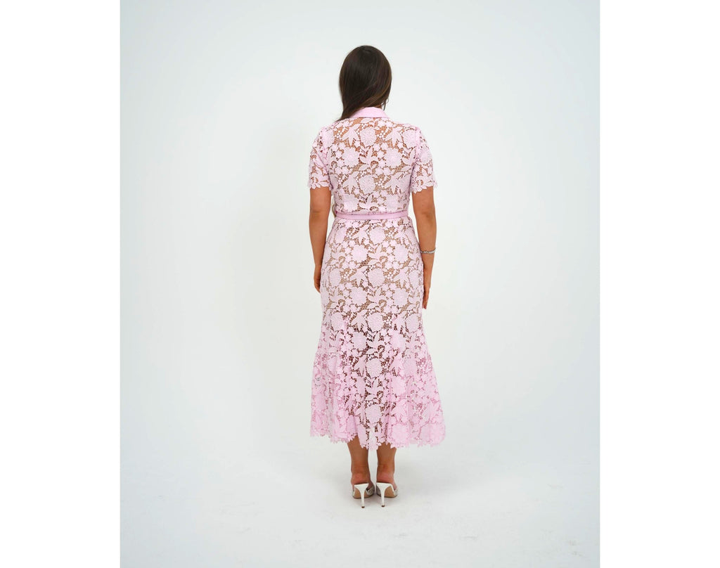 Pink Dantel Dress