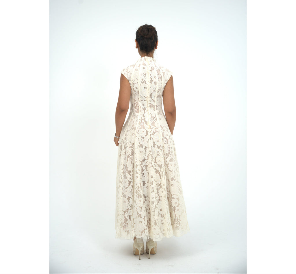 Cream Dress