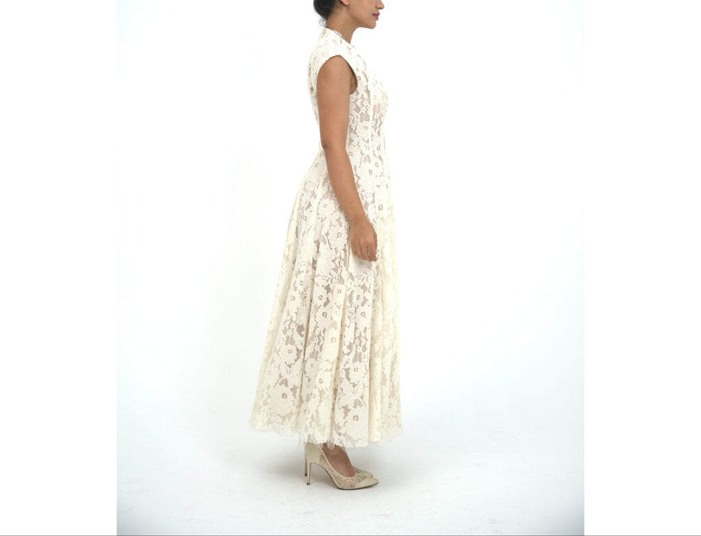 Cream Dress