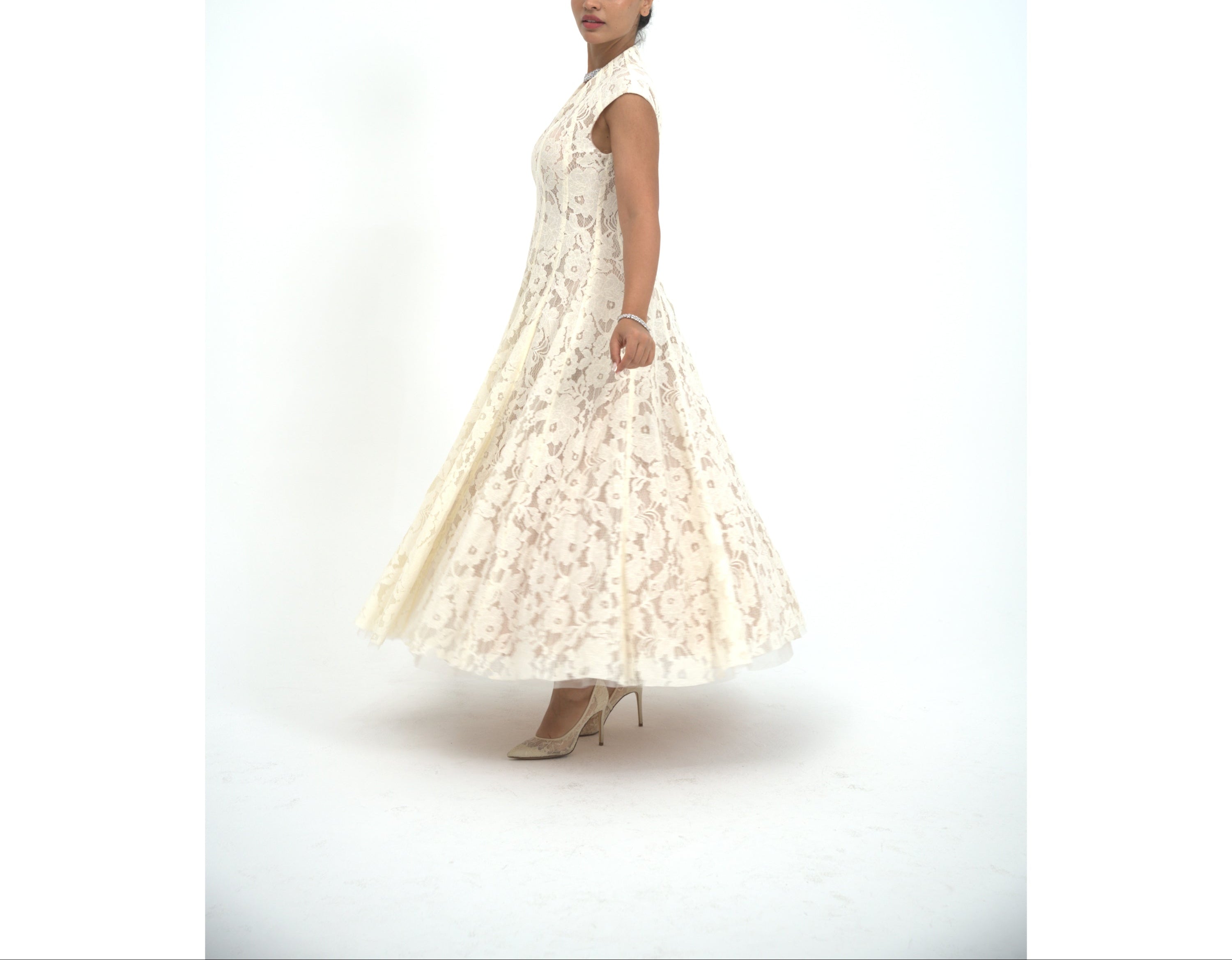 Cream Dress