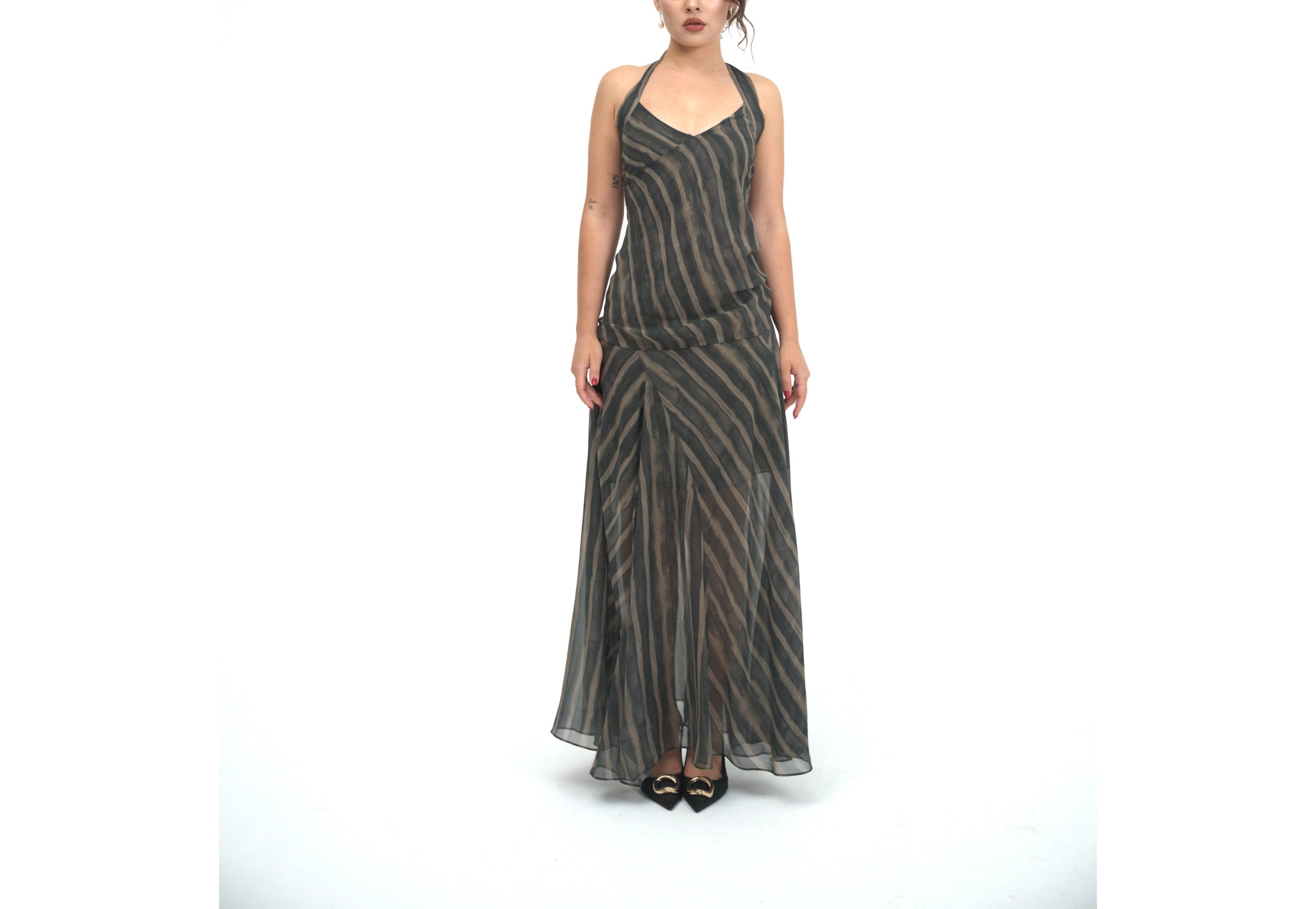 Silk Top SLEEVELESS  DRESS