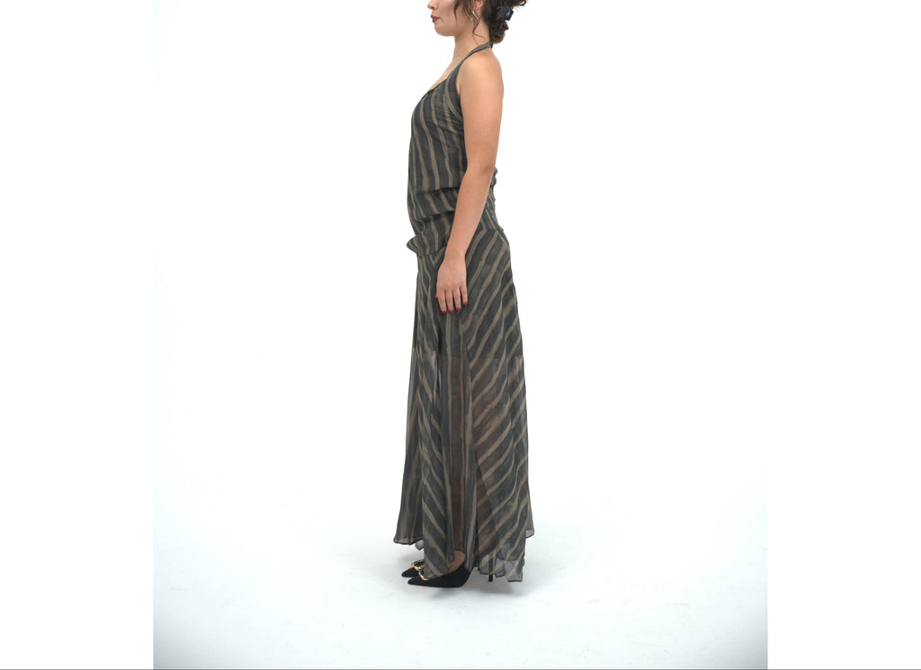 Silk Top SLEEVELESS  DRESS