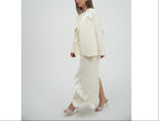 Hemline Fringe Set
