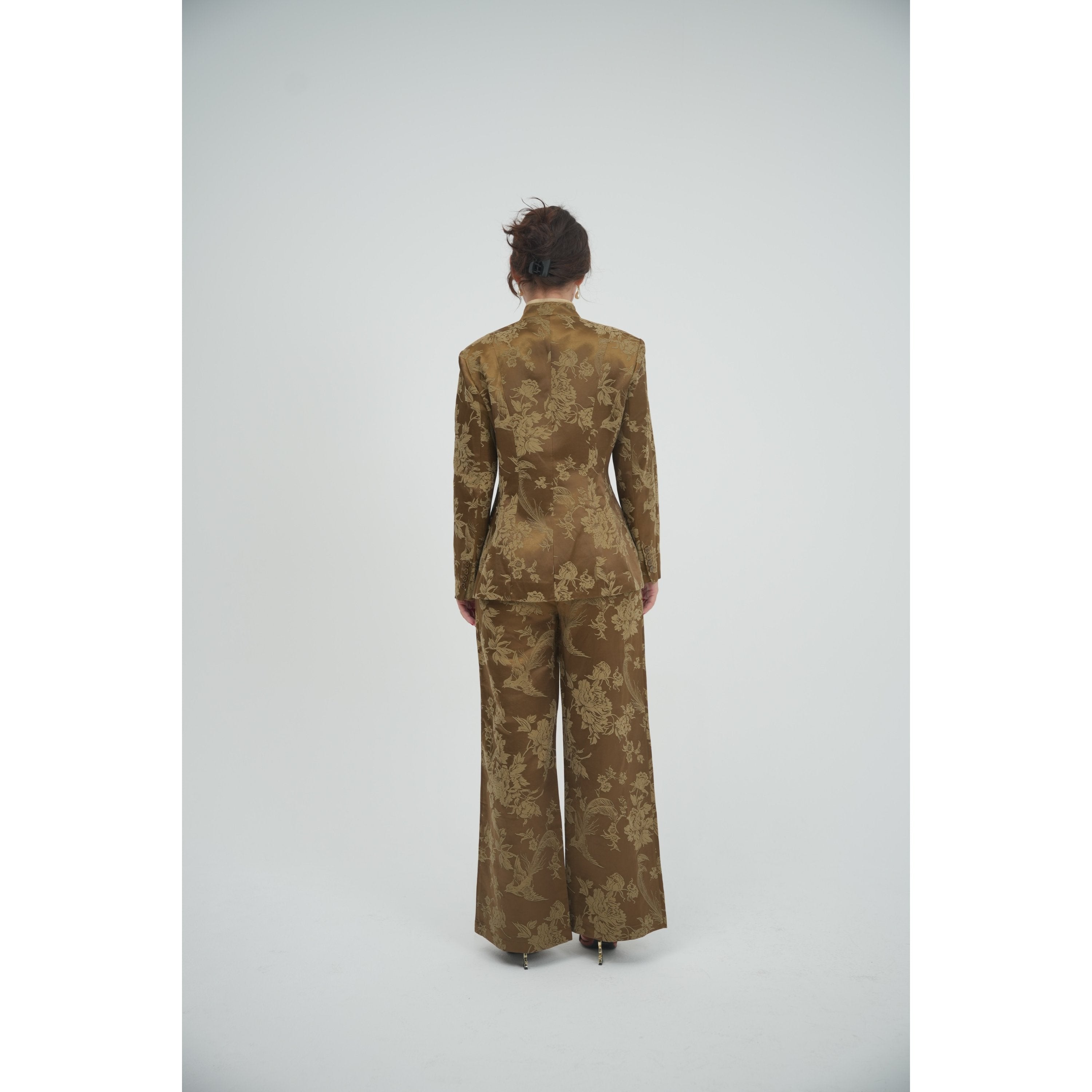 Embroidered Mandarian Tunic